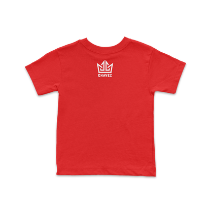 Playera "Caricatura" roja niño