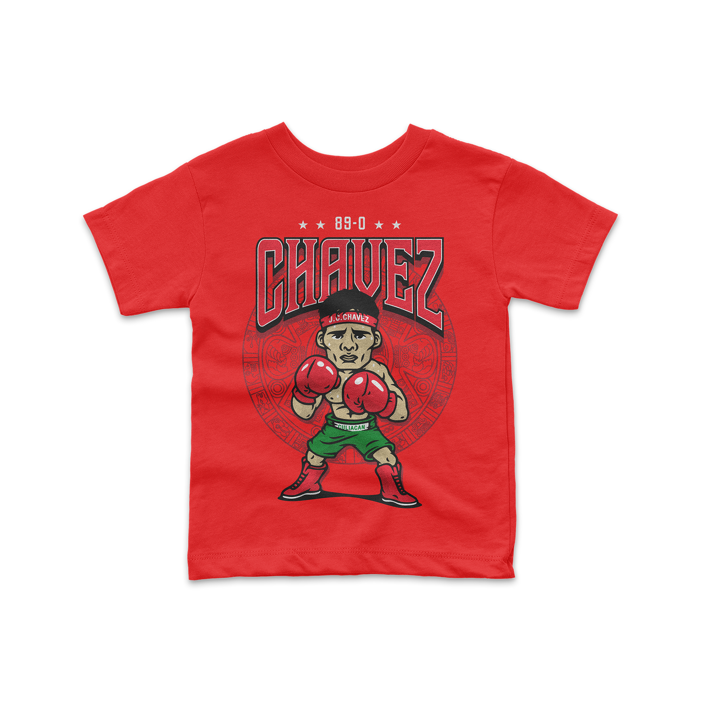 Playera "Caricatura" roja niño