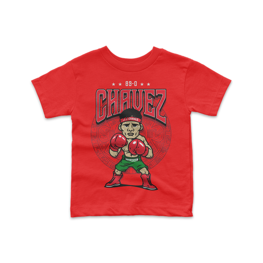 Playera "Caricatura" roja niño