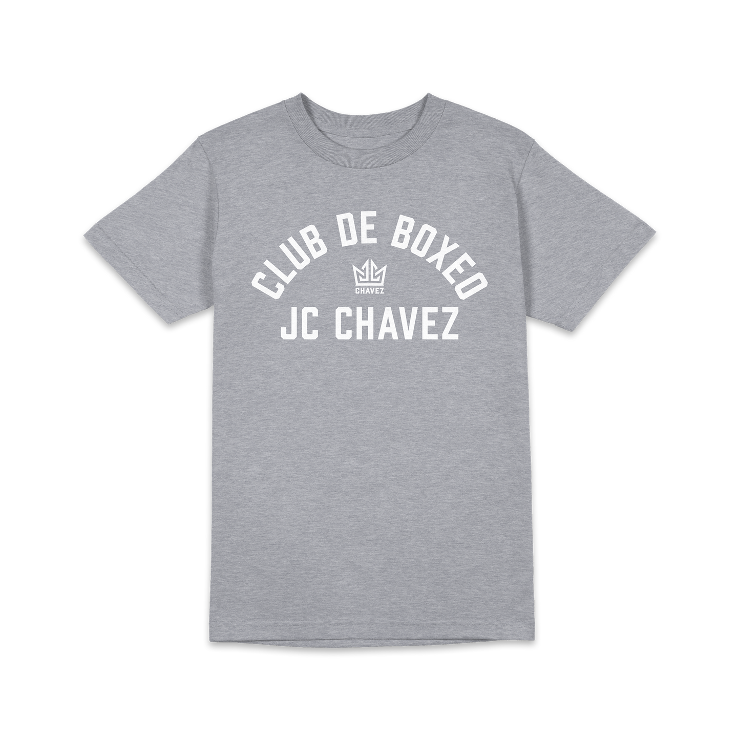 Playera "Club de Boxeo" gris caballero