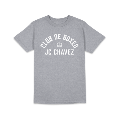 Playera "Club de Boxeo" gris caballero