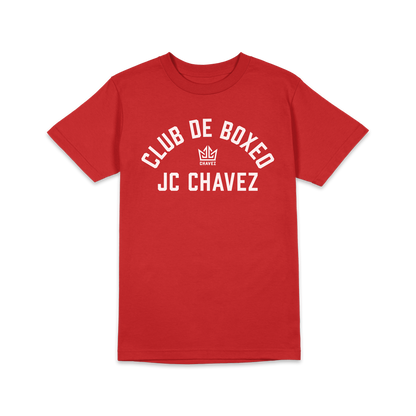 Playera "Club de Boxeo" roja caballero