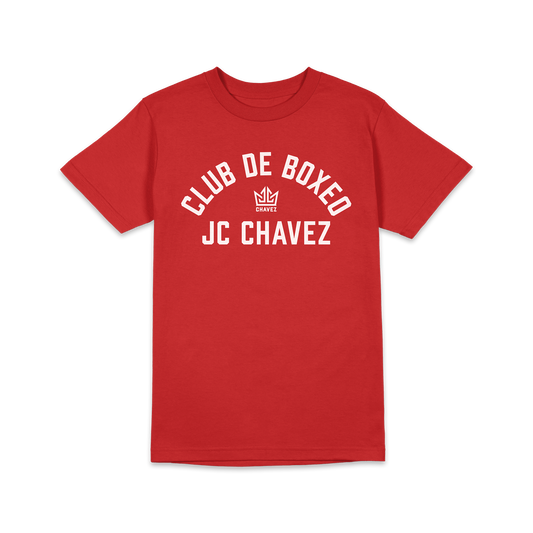 Playera "Club de Boxeo" roja caballero