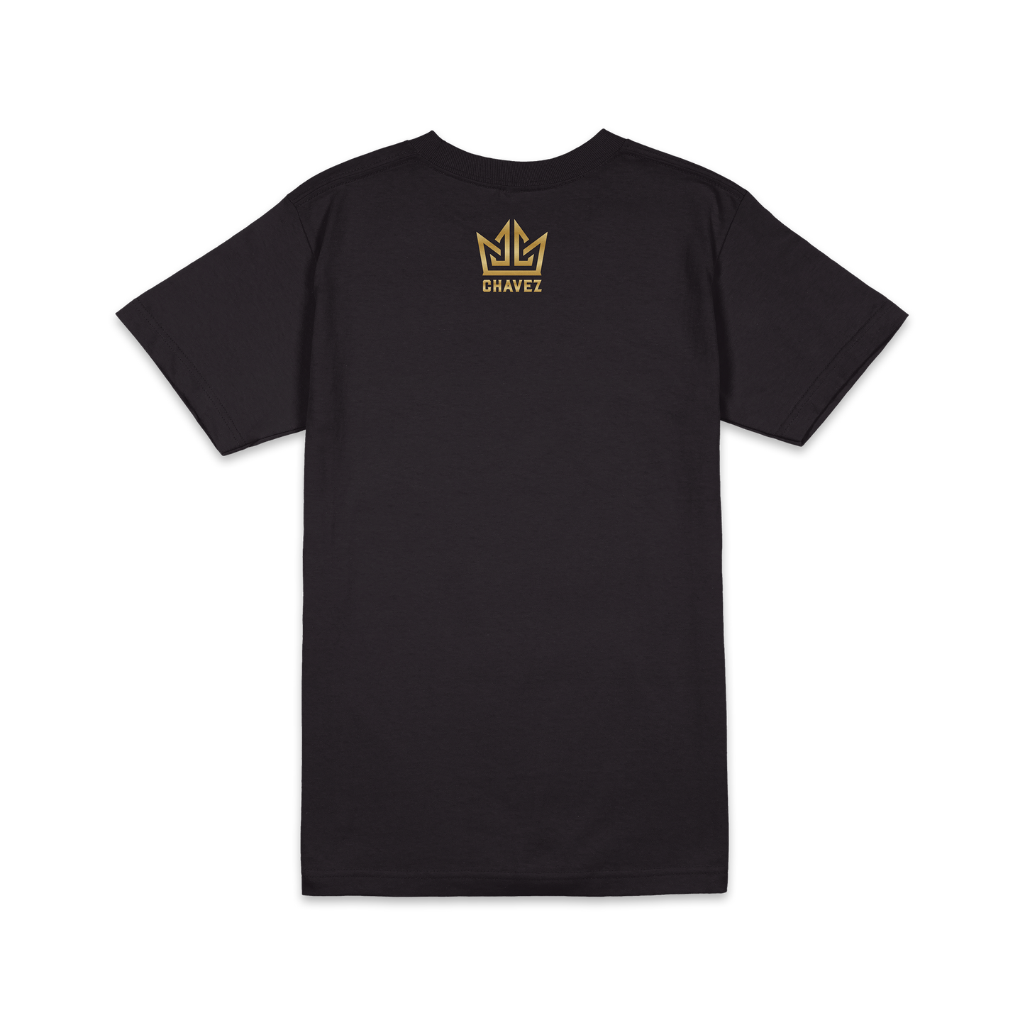 Playera "Futura Gold" negra caballero