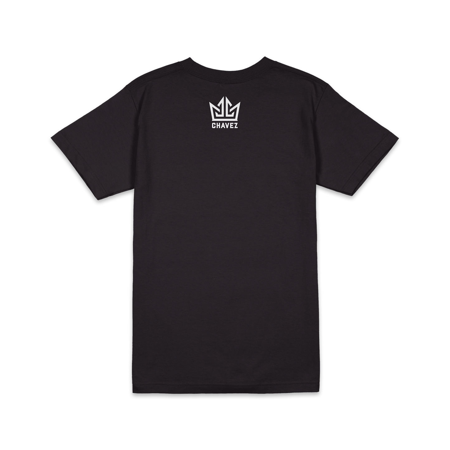 Playera "Futura Líneas Tricolor" negra caballero